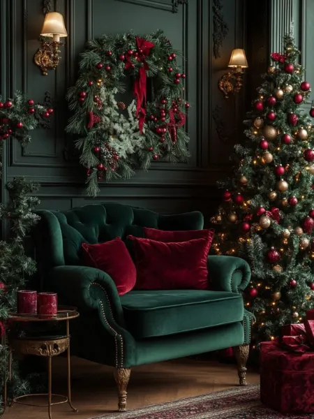 Traditional Red and Green 